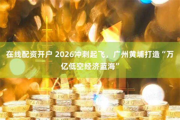 在线配资开户 2026冲刺起飞，广州黄埔打造“万亿低空经济蓝海”
